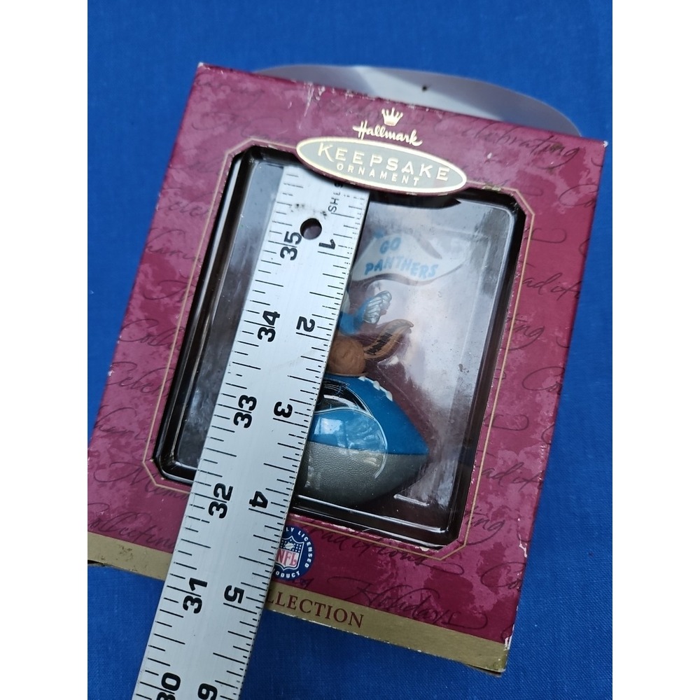 Carolina Panthers Football Hallmark‎ Keepsake Ornament 1999 NFL Collection - Picture 5 of 5